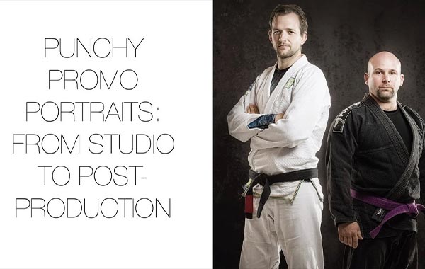 Punchy Promo Portraits | From Studio To Post-Production with Paul Wilkinson